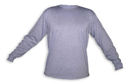 Basic Performance Long Sleeve Ash Heather